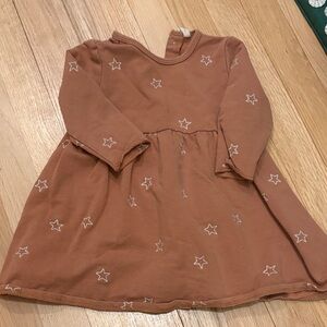 Quincy Mae Brown Starry Kids Dress